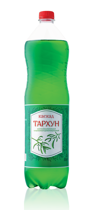 Напиток безалкогольный газированный "Каскад" "Тархун" 1,5 л.