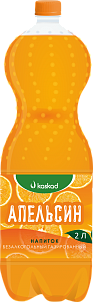 Напиток безалкогольный газированный "Каскад" "Апельсин" 2,0 л.